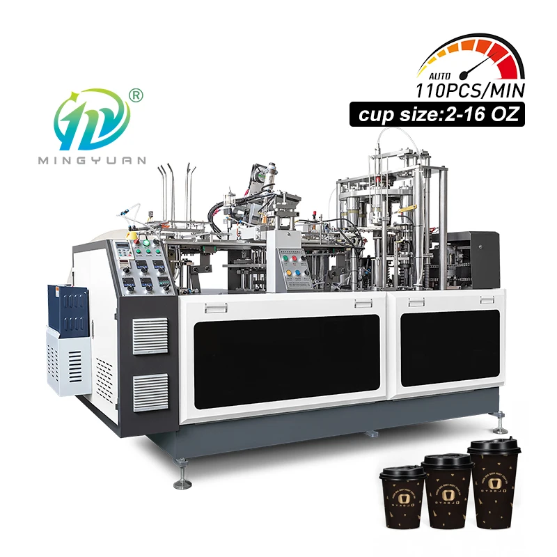 High Speed Automatic Paper Cup Machinery Hot Selling Coffee Cup