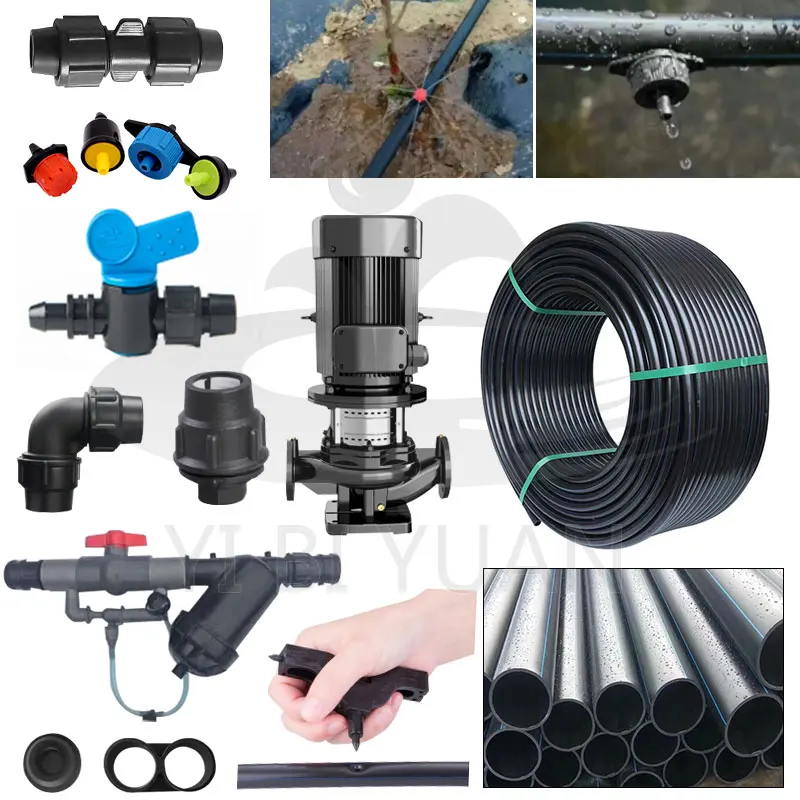 Agricultural HDPE Drip Irrigation Pipe 16mm 0.8 Thickness 30cm Hole Space 500m/roll Durable Drip Line Hd905a270b99f408a89769f969a3cbc0bK