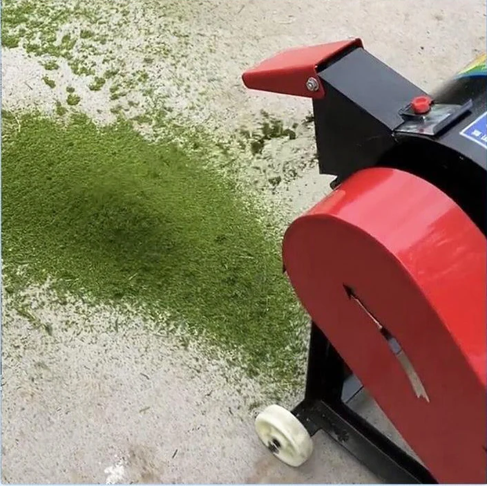 Home Use Grass Forage Chopper Machine Chaff Cutter and Grinder Philippines  Electric Motor Provided ISO COB Animal Feed Blades