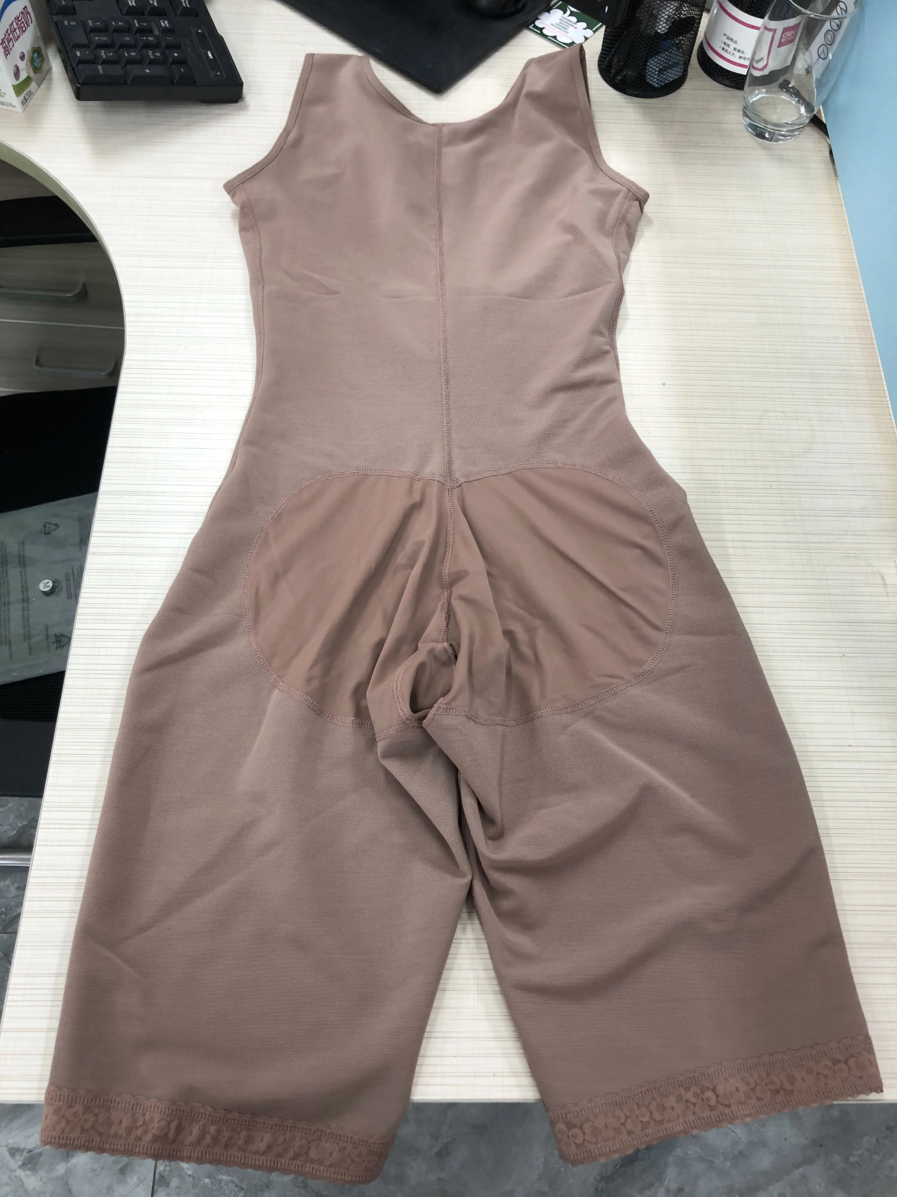 Fajas Colombianas Post Surgery Full Body Shaper Bodysuit - Firm Compression Girdle