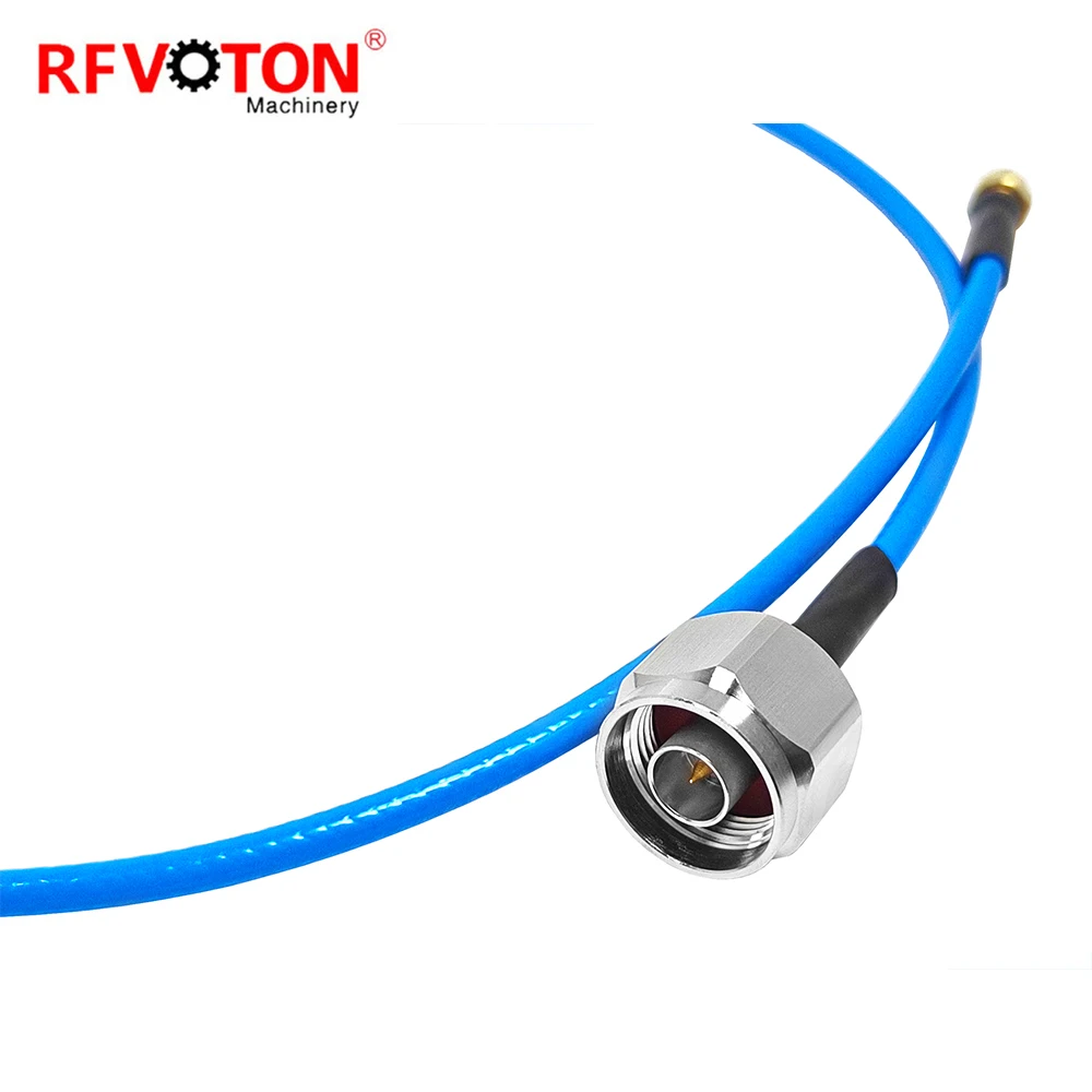 Fabrik-N-Stecker auf SMA-Männlich-Stecker für RG402-RG141-Kabel, HF-Kabelbaugruppe, Verlängerungskabel