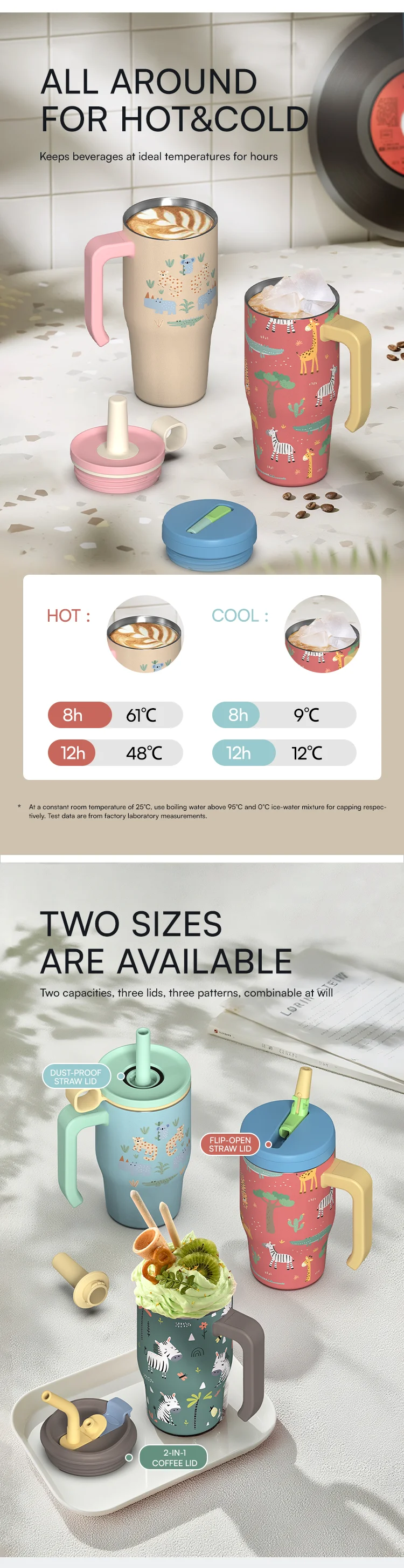 Insulated Travel Tumbler Lid and Structure