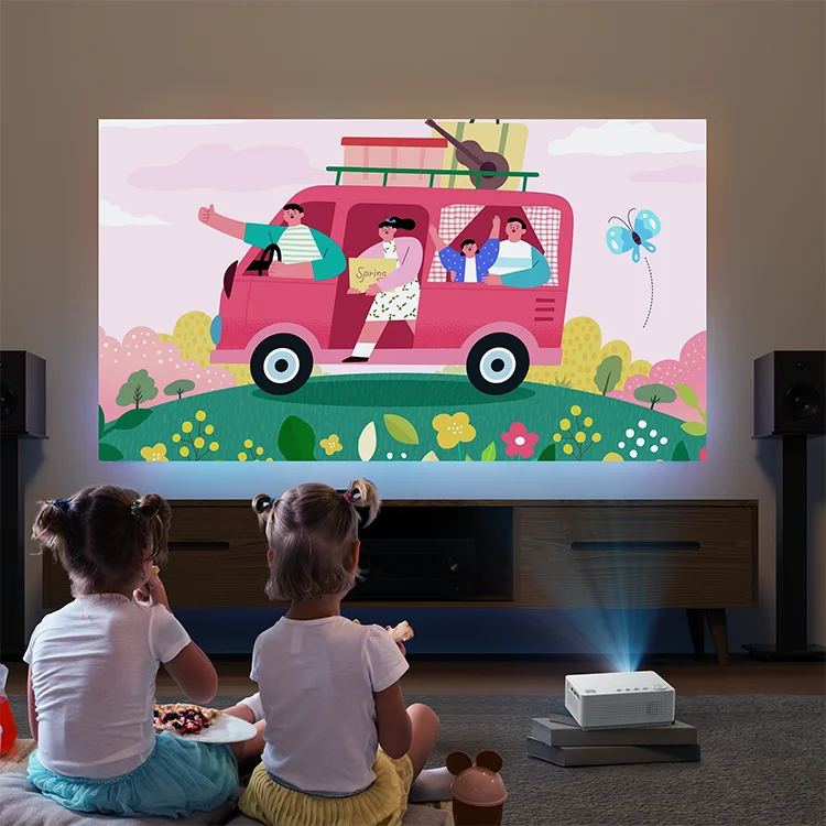 VANKYO L470A Customized Logo LED Projector 1080 Support Smart WiFi Bidirectional Bluetooth Projector