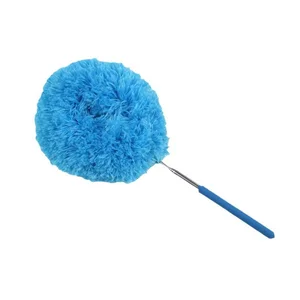 Static-free feather microfiber duster head Gentle effective room cleaning duster head PP plastic