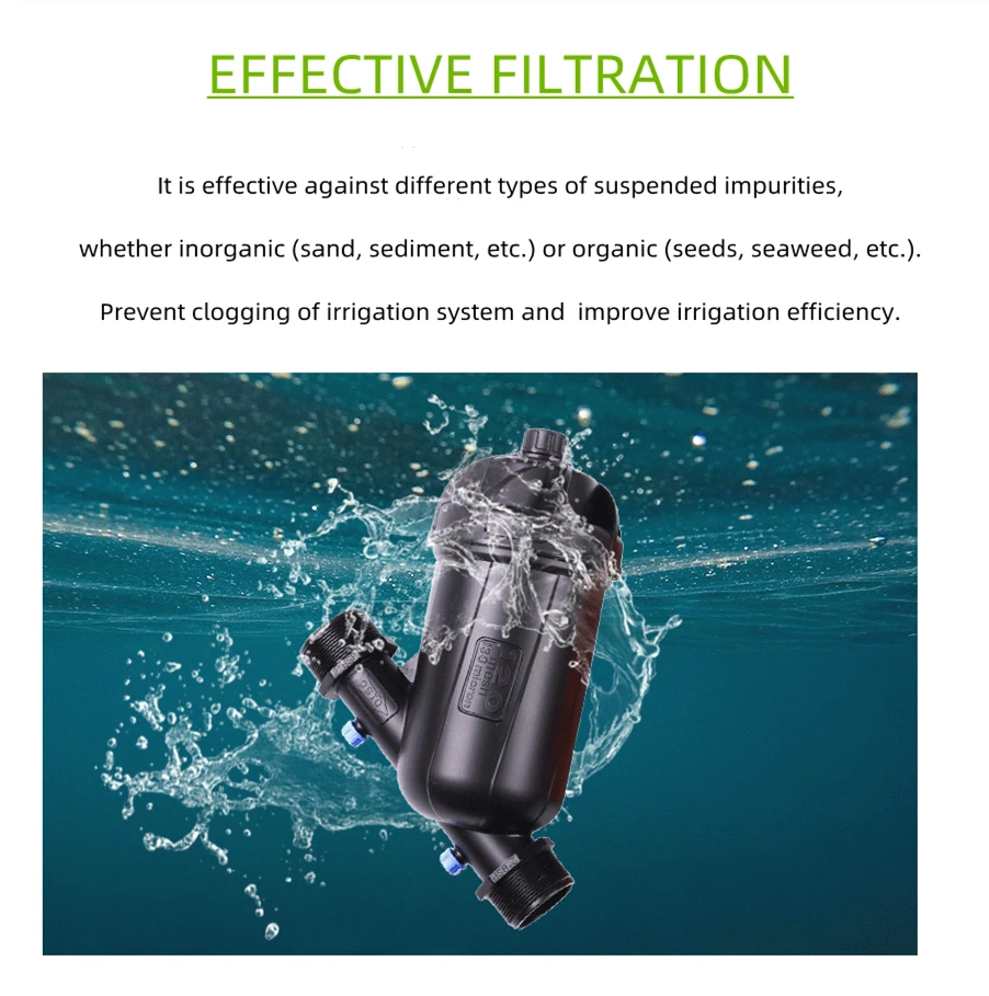 Irrigation Water Filter 2 Inch Trickle Irrigation Screen Filter Installation