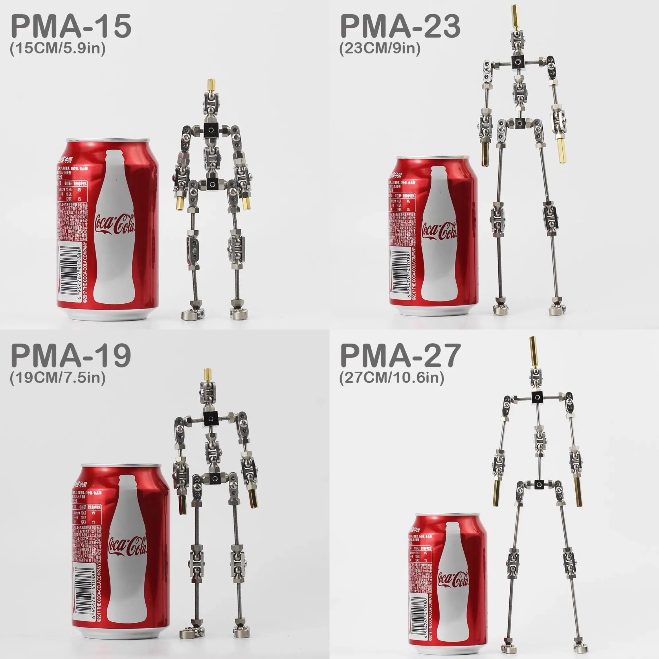 CINESPARK Professional Stop-motion Animation Character Human Skeleton Armature