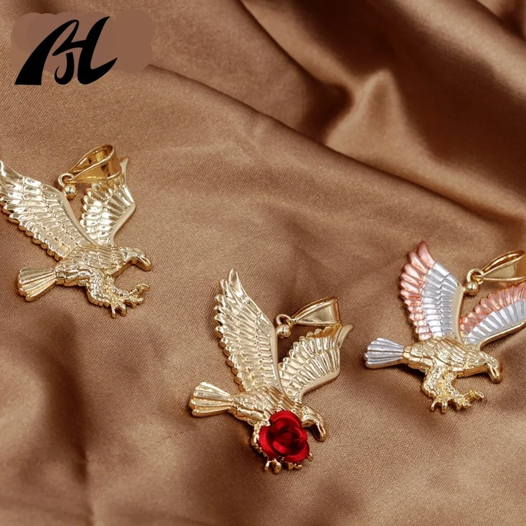 Broche Aigle Plaquée Or - Bijou Vintage - Occasion Très Bon état
