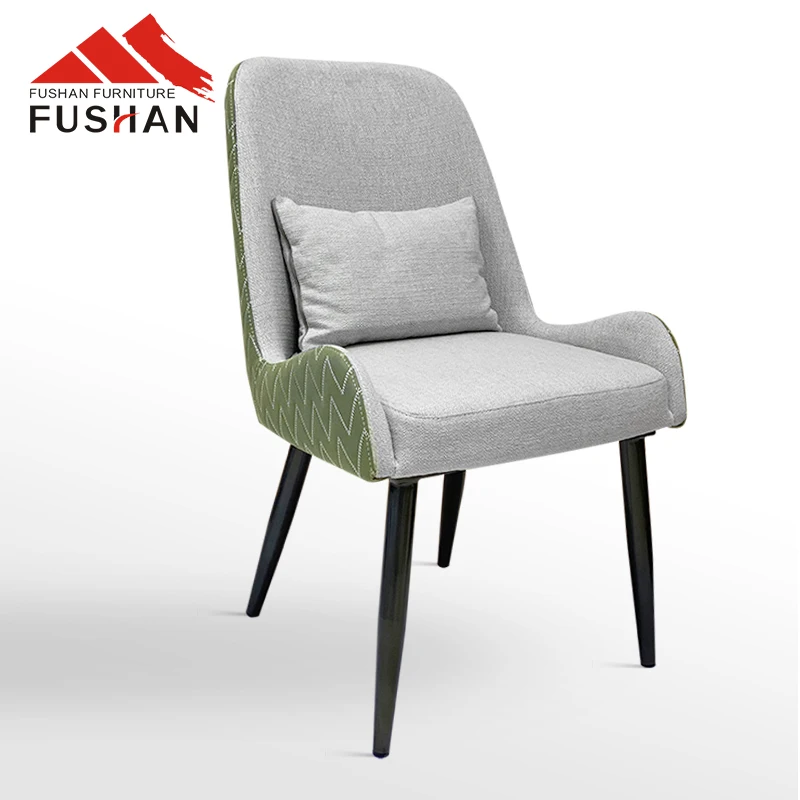 FUSHAN High Back Velvet Chair Restaurant Home Room Furniture