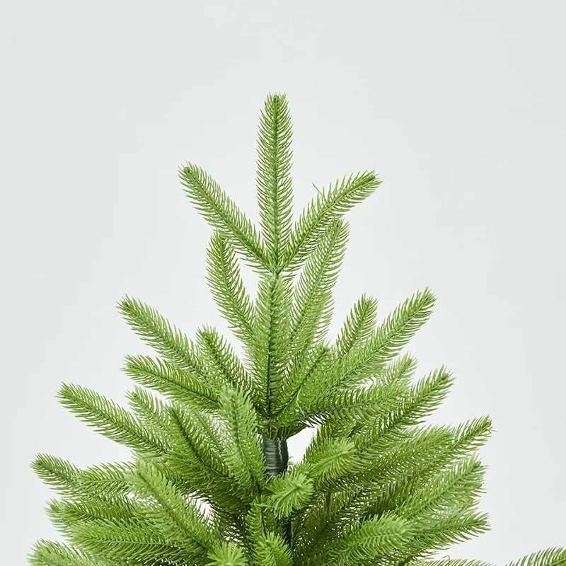 410ft Prelit Pe Flocked Artificial Christmas Tree Hot Sell Home