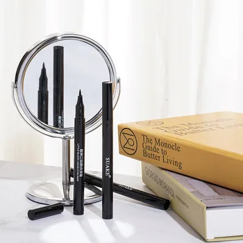 Wholesale Silky Black Eyeliner Waterproof Quick Drying Beginner Cosmetics Natural Eye Makeup Pencil
