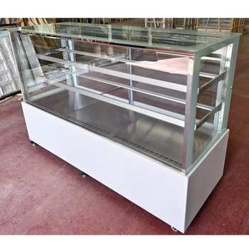 Commercial Refrigerated Cake Display showcase Cabinet Bread Display Refrigerator