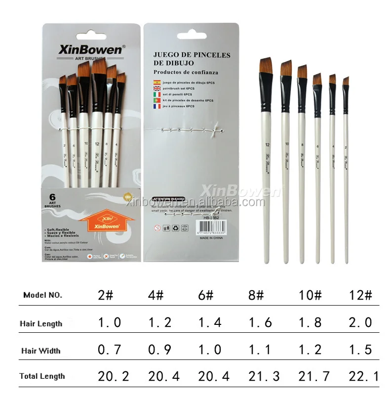 Xinbowen Brand Environment Friendly Artist Brush Set,Factory Supply