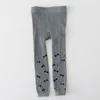 Cropped trousers - light heather gray with bow