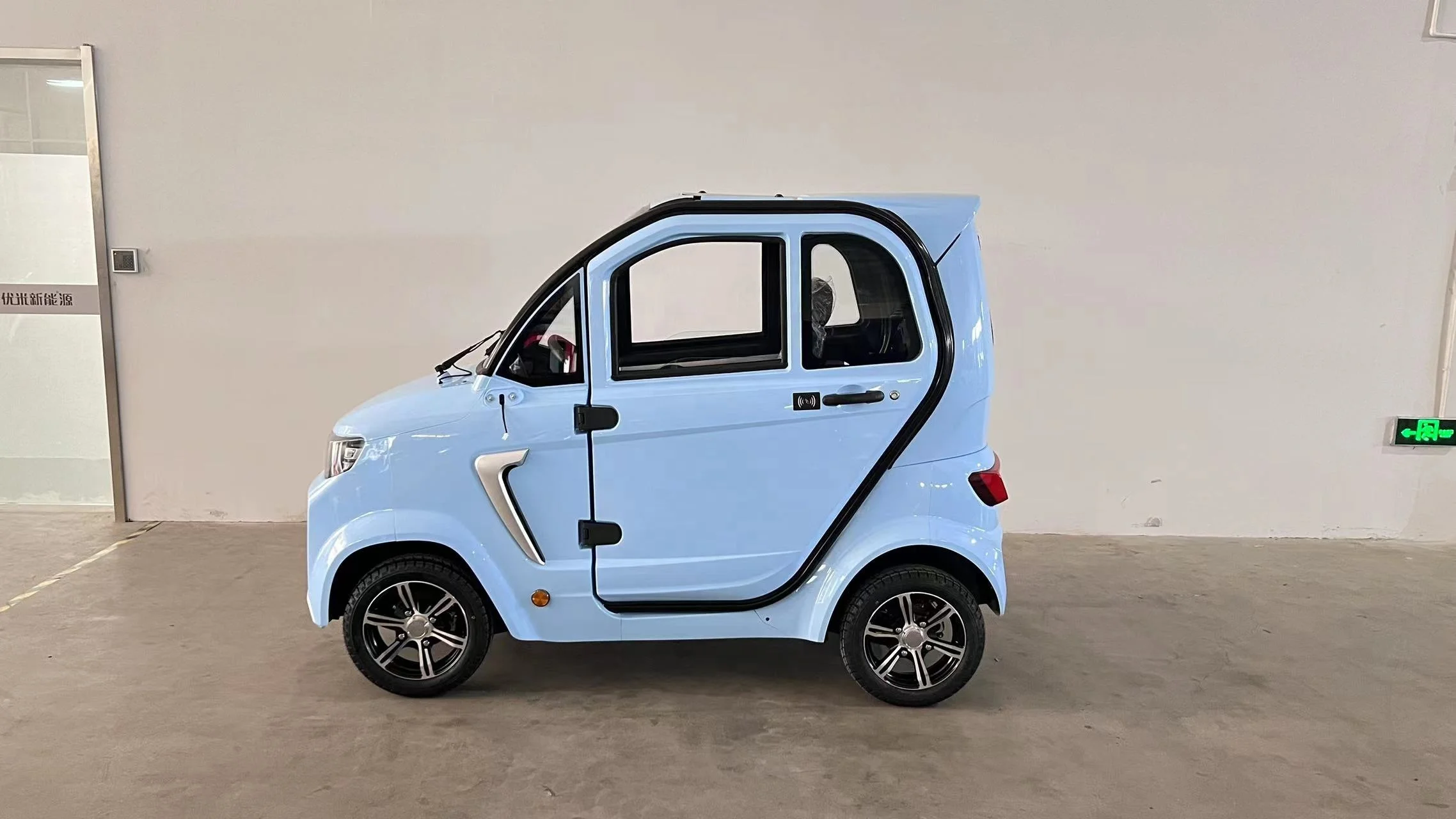 UMEV Mini Electric Car for Adults – Low Cost, Two-Door, 4-Seater