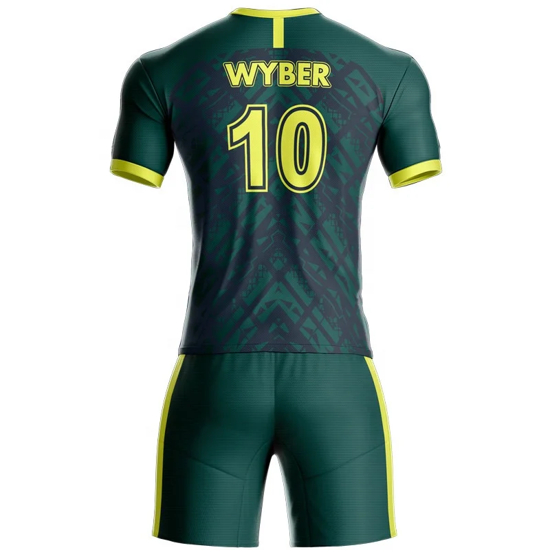 JFR Sports Customized Blank Printing Design New Style Sport Youth Retro Football Jersey Uniforms Set Soccer Kits Sportswear