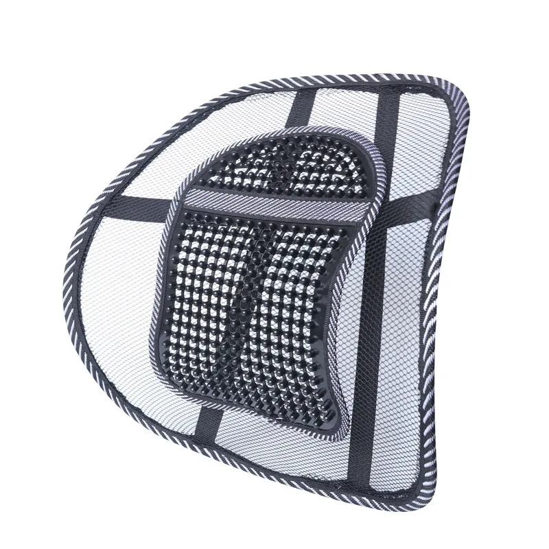 Durable Mesh Lumbar Support Cushion for Car & Office
