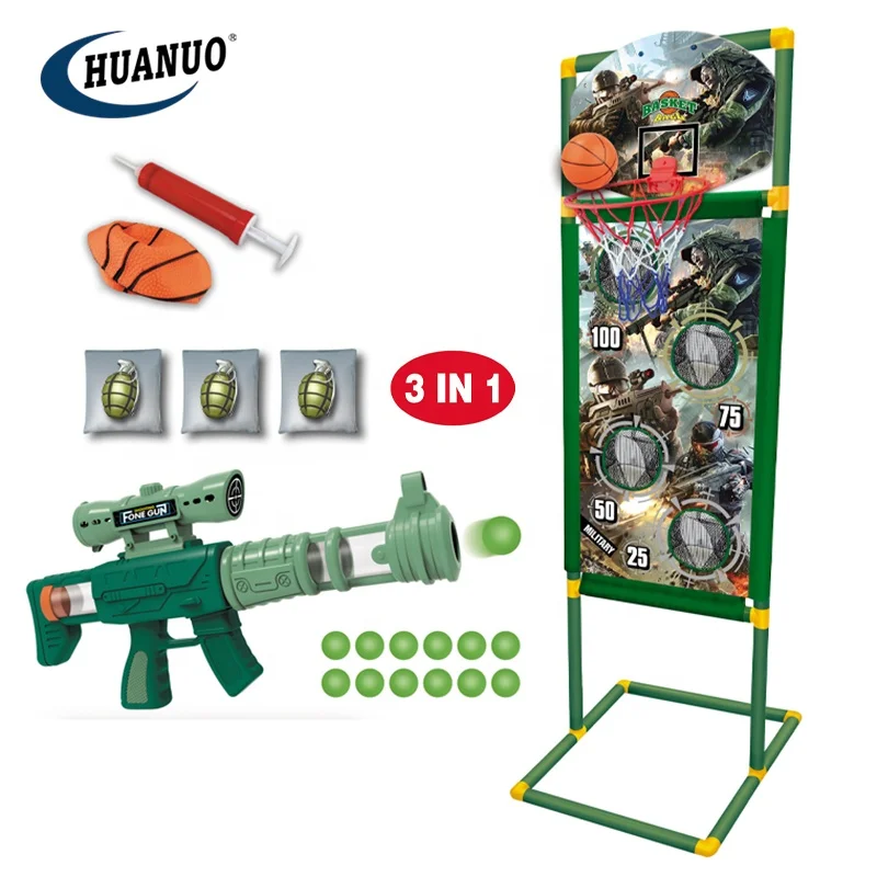 Alibaba.com: Kids 3in1 Indoor Toy Foam Soft Bullet Air Shooting Gun ...