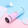 Pink gradient with design