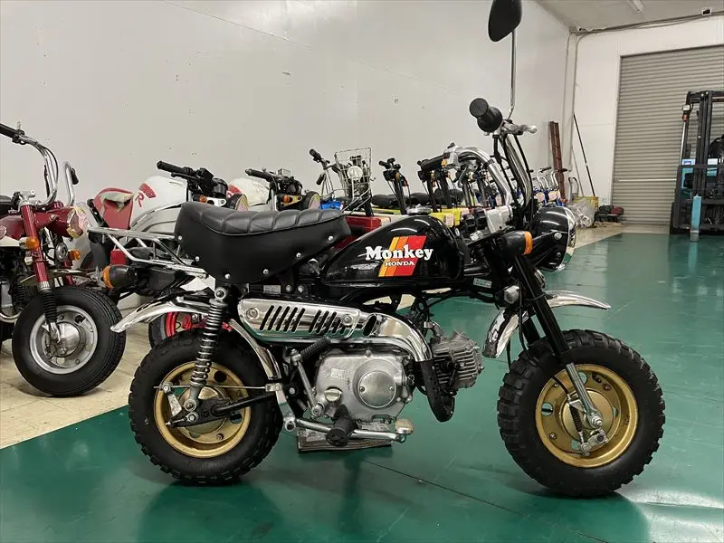 1985 Japanese Z50JF-VII Monkey Motorcycle Old Model 6V 5L Used Gasoline Engine 6V Carburetor Collector's Item