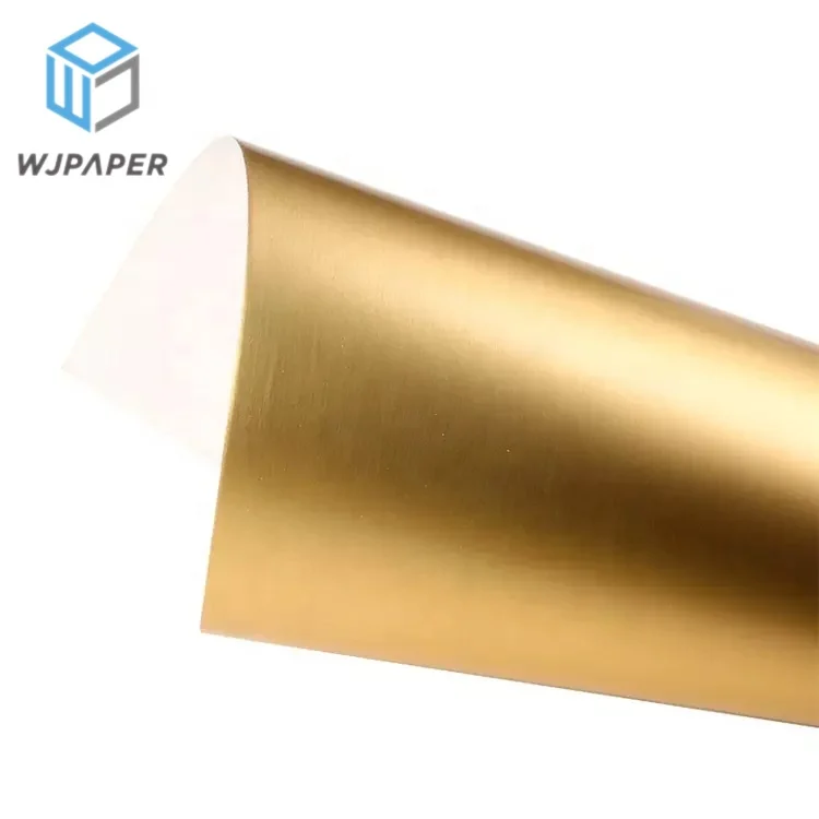 Special Paper Gold And Silver Cardstock Craft Cardboard Gold Silver Foil Roll Wrap Gift