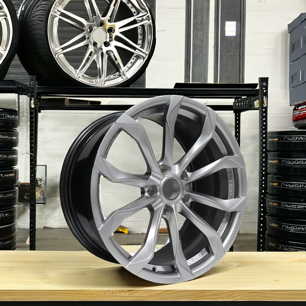 Hot New Arrivals Custom 17 18 19 20 21 22 23 24 Inch Car Rims Aluminum Alloy Forged Car Wheel for Audi - Image 5