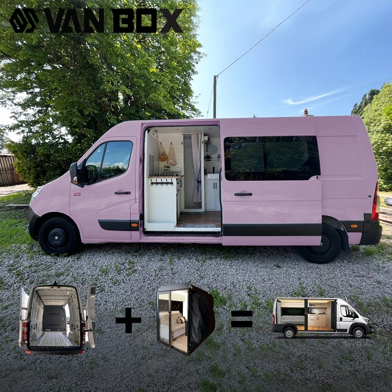 Compact Camper Van With Ensuite Bathroom High Campervan Sale Luxury Mini Caravan Box Kit Modular Motorhomes Campervan