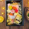 7 yellow roses mix and match bouquet gift box