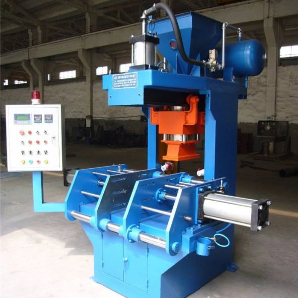 Foundry Vertical Parting Automatic Cold Box Core Shooting Machine Sand Core Shooter