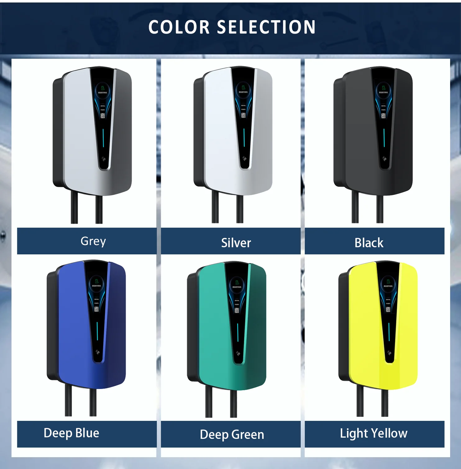 Evse Manufacturers Gbt Home Ac Electric Car Solar Smart Wallbox 7kw