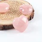 Gemstones Heart Heart Polished Pocket Palm Gemstones Heart Shaped Crystal For Collection