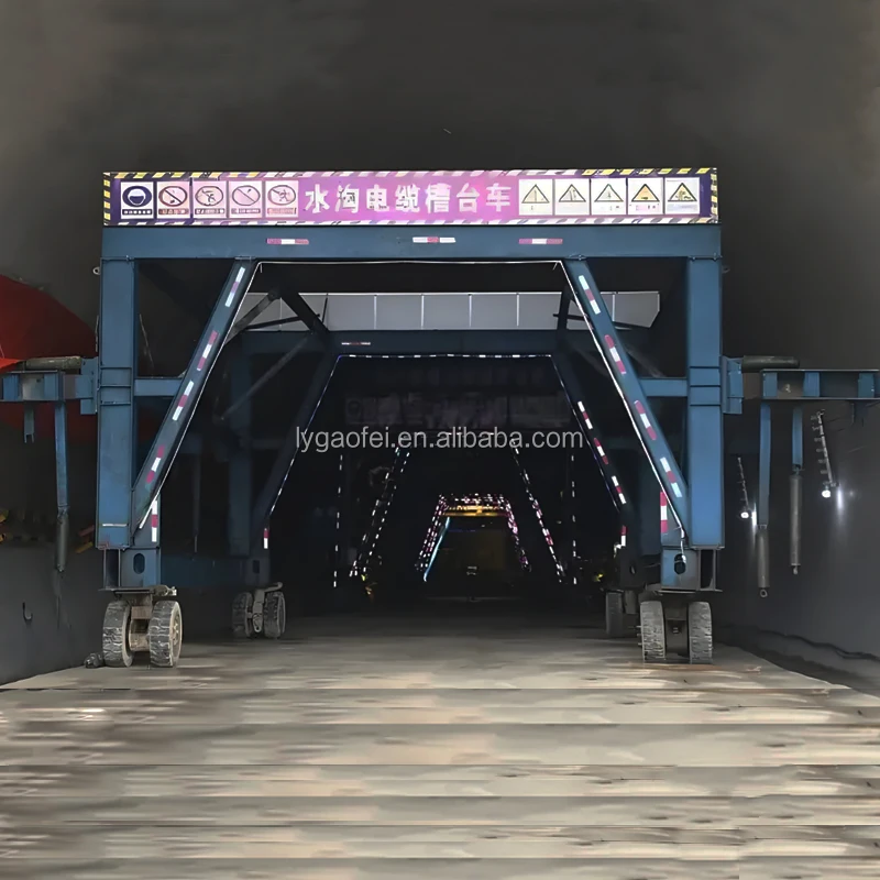 Customized High-Efficient Concrete Engineering Tunnel Trench Trolley Ditch Cable Trough Construction Project 1 Year Warranty