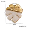 Gold Monstera Leaf Charm