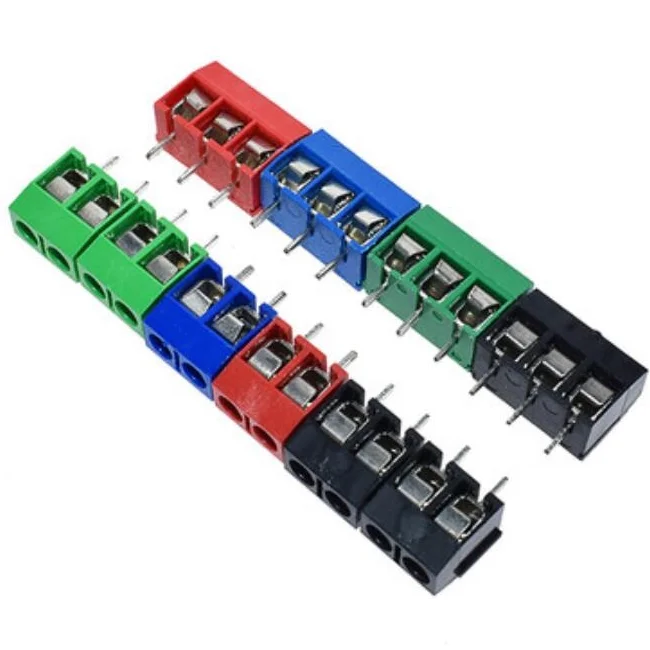 16 Pin-5 PCS -Connecteur de bornier à vis PCB,pas de 2.54mm-0.1 16 Pin-5 PCS -Connecteur de bornier à vis PCB,pas de 2.54mm-0.1