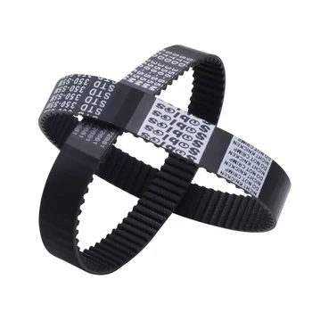 Transmission Belts OEM STD S5M 350 Rubber Synchronous Timing Belt with Glass Fibre Tension Cord and Nylon Tooth Surface