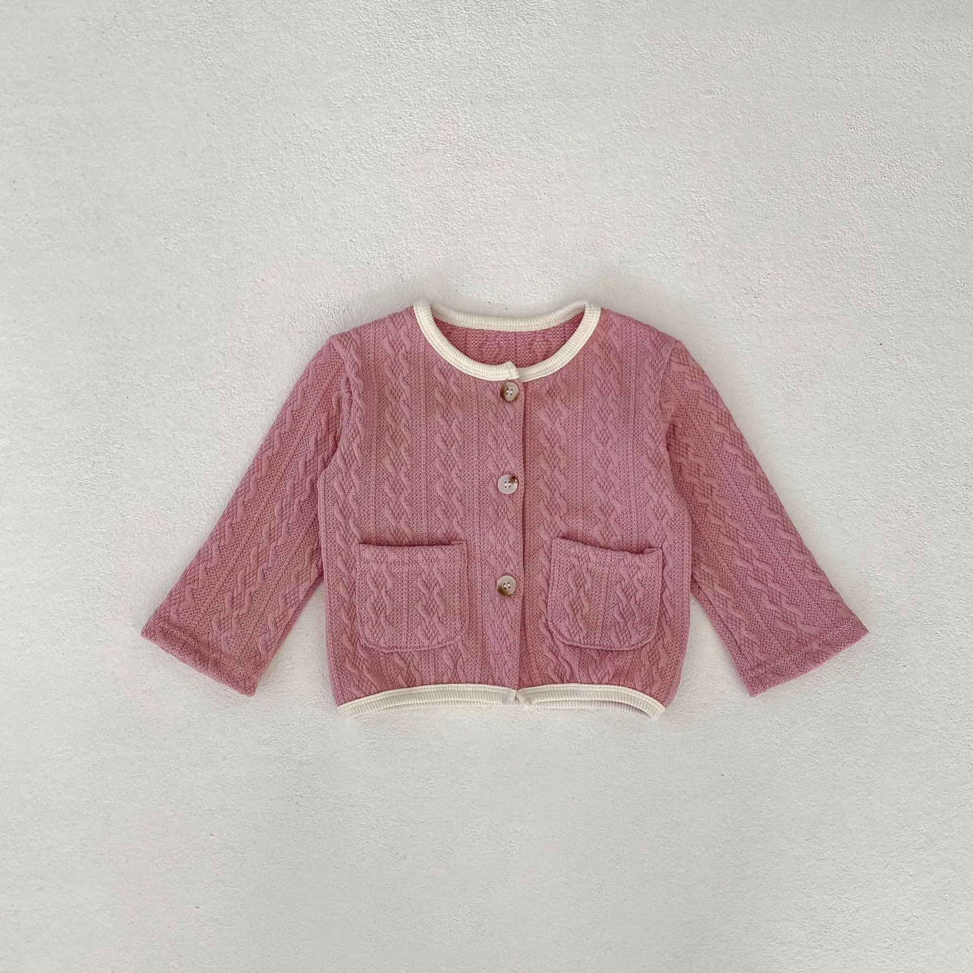 Engepapa Spring Infant 03 Years Old Twist Cardigan Children Boys