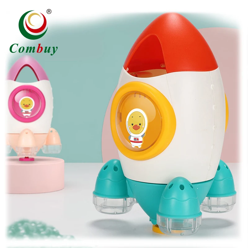 Милые ракеты для душа водная игра игрушка ванной спрей детей