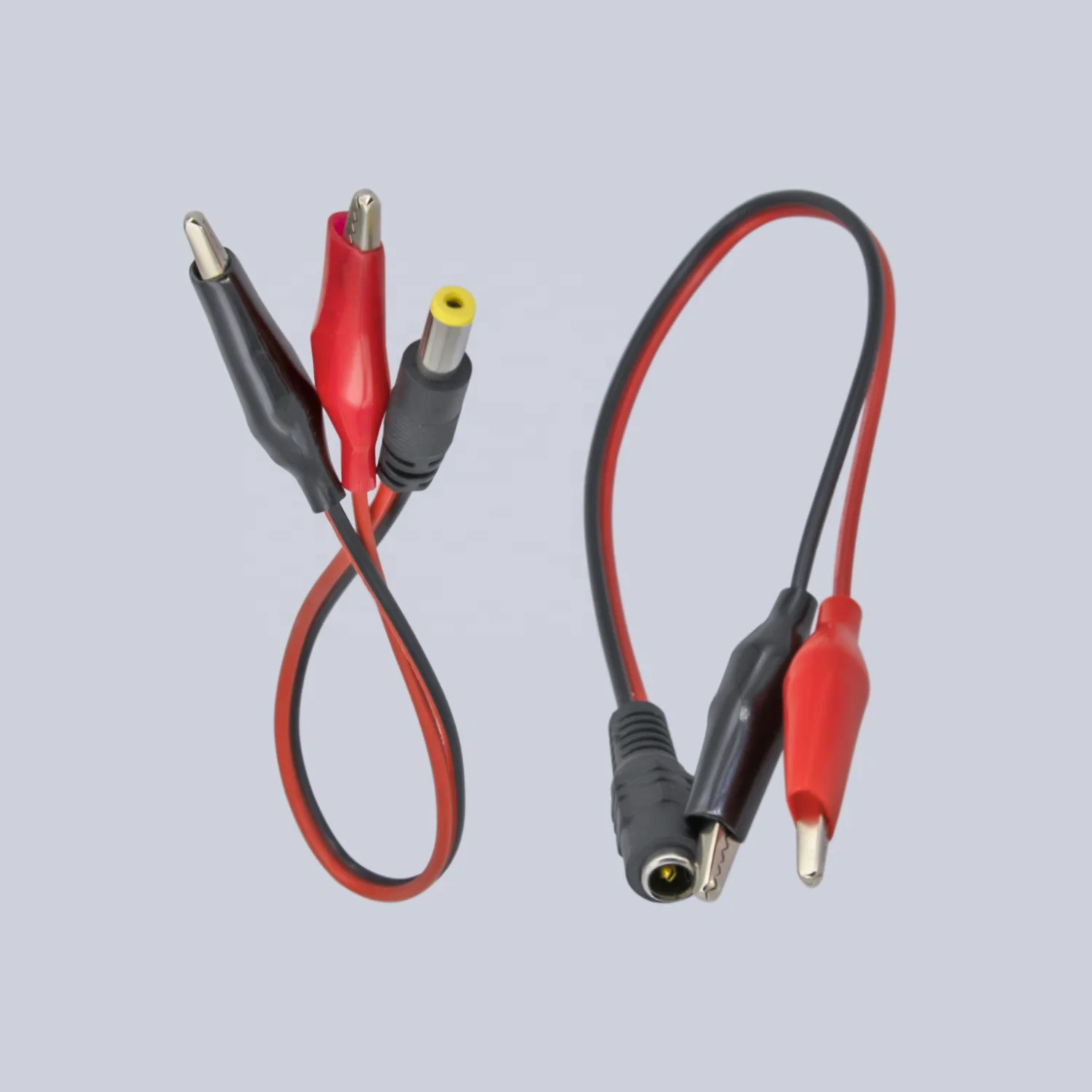 12 В постоянного тока разъем напряжения Штекер 5 2 1 мм на зажим типа «крокодил» кабель питания