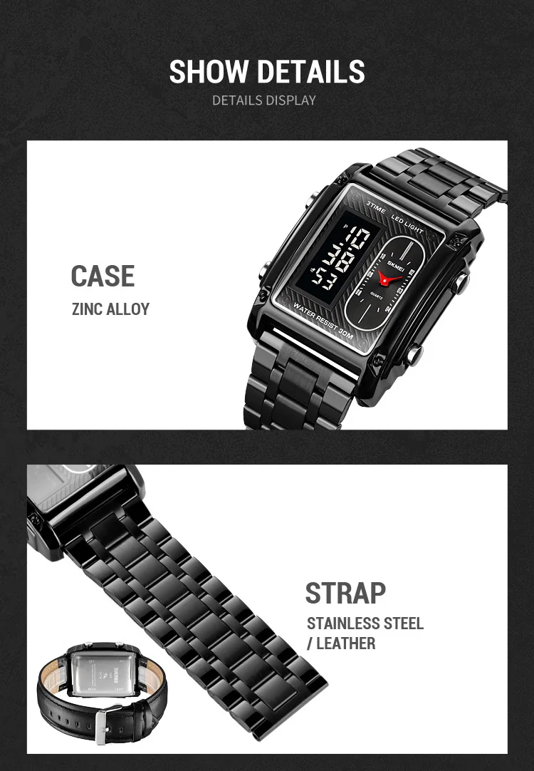 Skmei Branded Digital Watch Relogio Digital Masculino Hand Watches