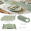 Table Set for 6 Guests