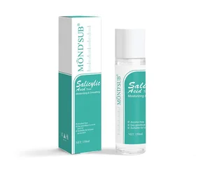 Private Label Salicylic Acid Moisturizing Smoothing Acne Face Toner for Oily Acne Skin