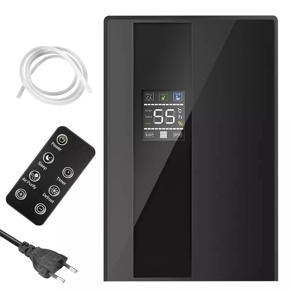 2.2L Portable Dehumidifier Air Purify Dryer Home Office Moisture Absorber 65W