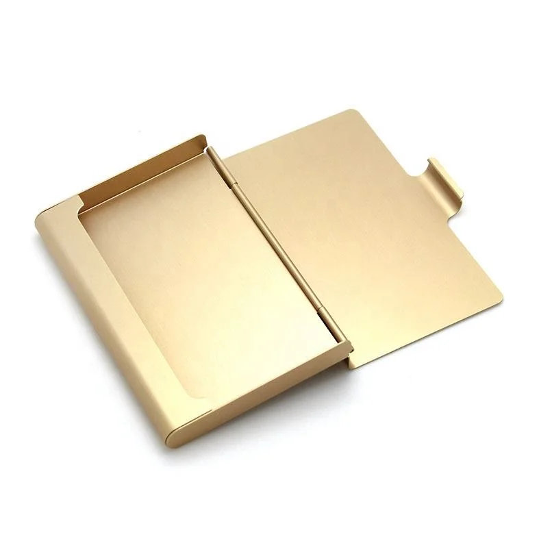 Aluminum Alloy Business Card Holder & Bank Card Case Customizable Logo Gift preview 2