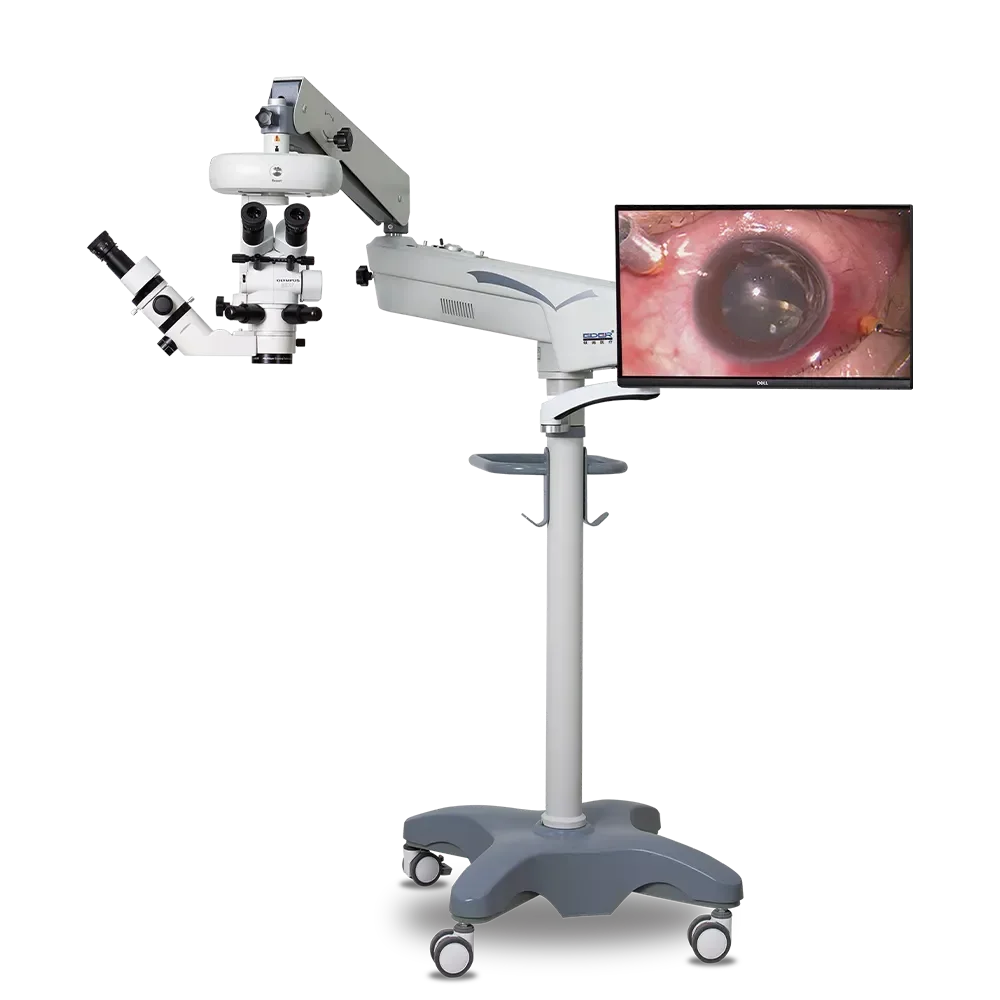 SM-2000L Ophthalmic Surgical Microscope Achromatic Optical System Stereo Coaxial Assistant Microscope Red Reflex Device