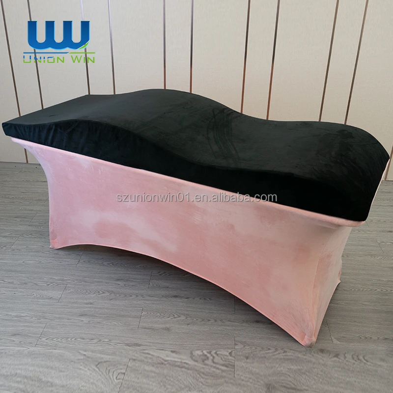 Velvet Cover Luxury Disposable Bed Lash Cover Spa Bed Massage Table Lash Bed Cover Buy Orange