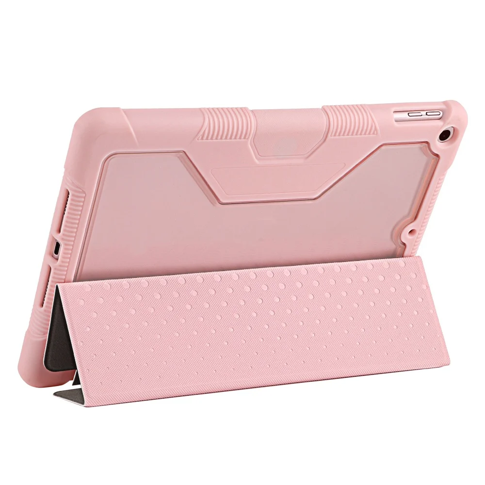 product custom slim design leather tablet case for ipad pro 11  129 2021 new manufacture smart cover shockproof tablet case-6