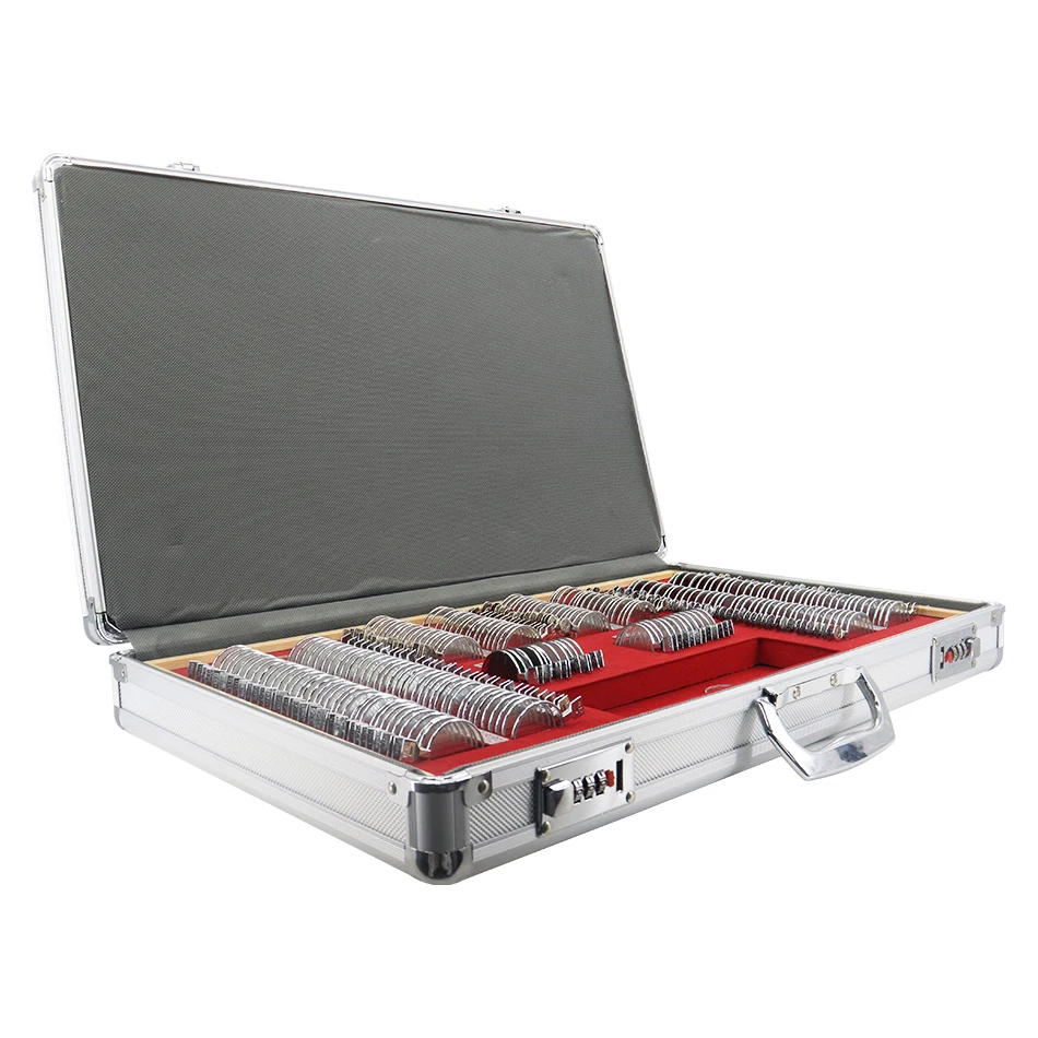 Optometry Instrument Optical Trial Lens Set JS-232 with Metal Rim Low Price