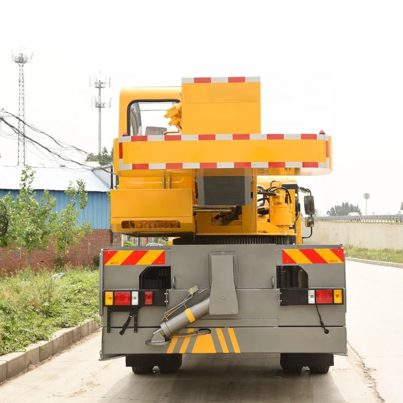 China Manufacturer 34 m 12 Ton Mobile Truck Crane Hydraulic Arm Crane for Trucks
