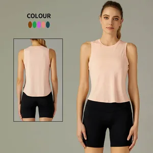 Yogawear Activewear Sportswear U Neck Tank Top Custom Logo