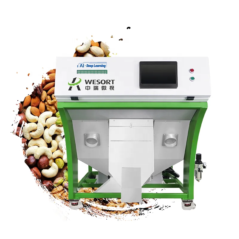 Macadamia Nut Sorting and Separator Machine Processing Equipment for Flour Mill with Soybean Corn Wheat As Raw Materials