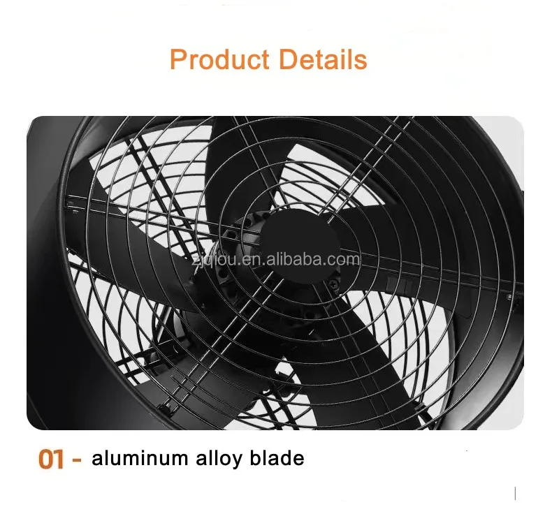 Axial Flow Fan, 250mm, 220V, Electric - detail 8